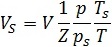 formula conversiei volumului